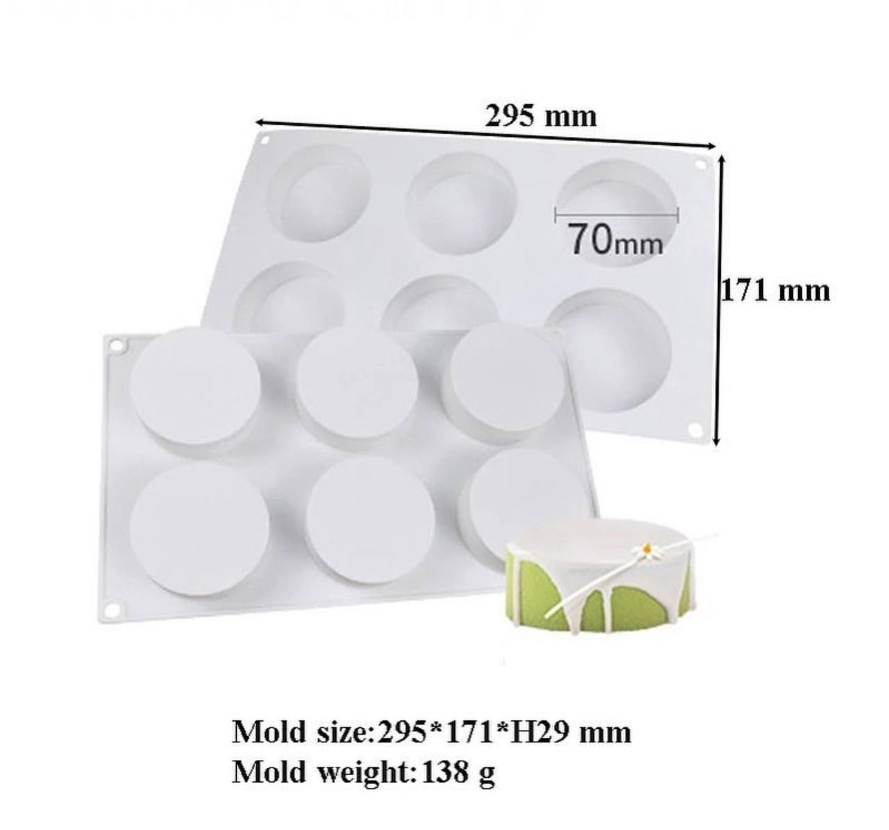 Silicone mousse cake